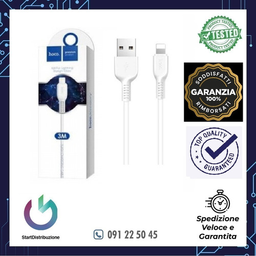 Cavo ricarica hoco 3mt - di,